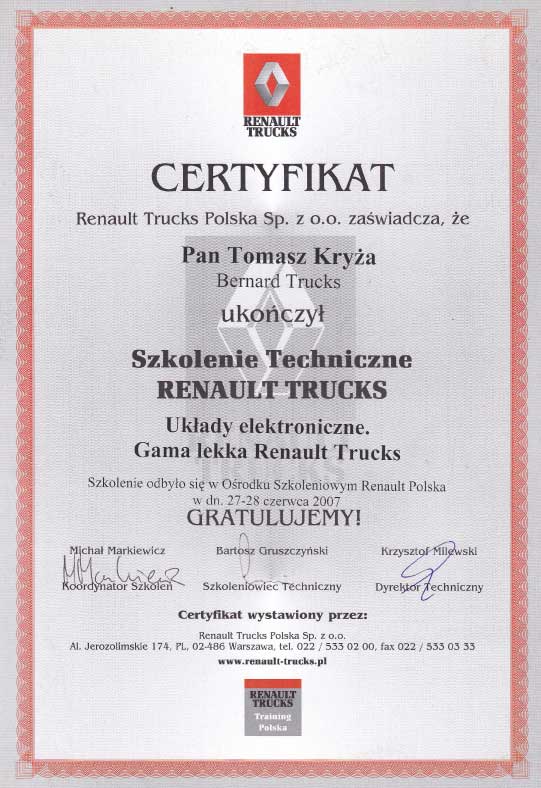 Certyfikat 15