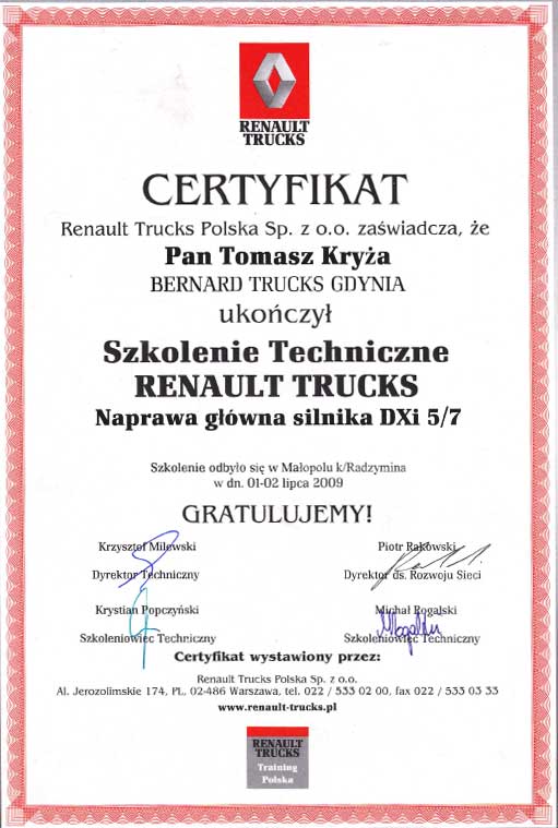 Certyfikat 16